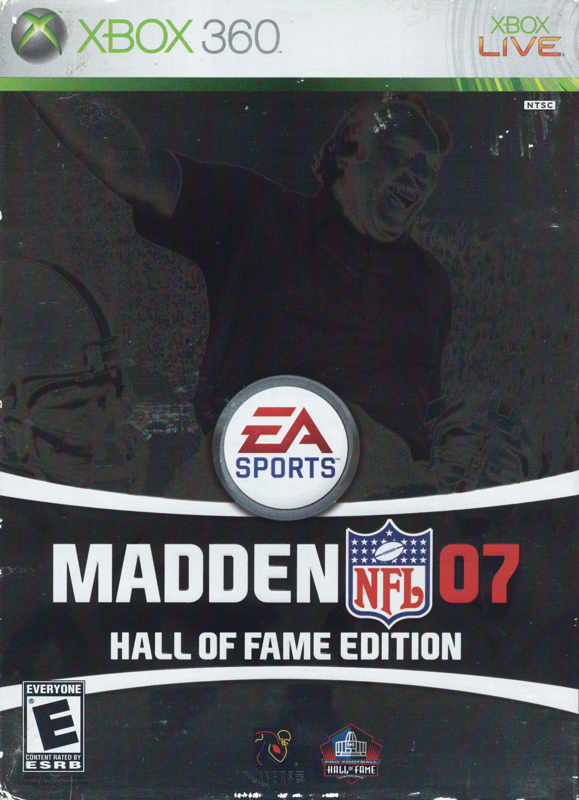Madden NFL 07 box art for Xbox 360